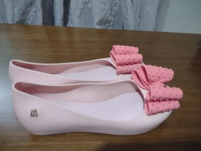 Sapatilha melissa n 33, nova