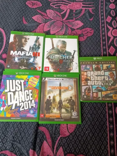 Vendo 5 jogos se Xbox one.