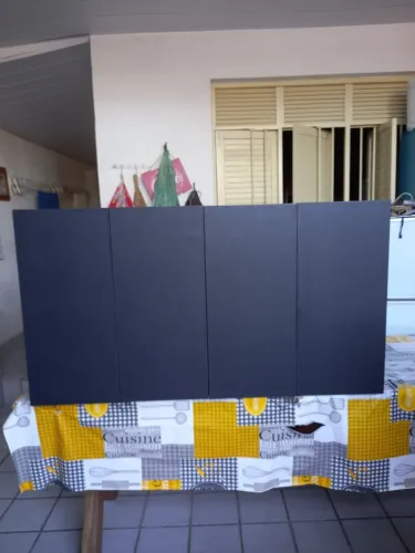 Armário novo aéreo preto