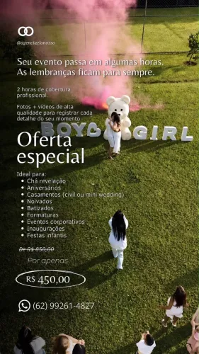 Fotos & Vídeos para eventos