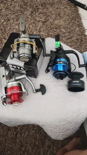 Molinete XT6000SW e prisma 4000 ,beta 400i