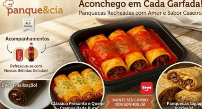 marmita    panqueca 