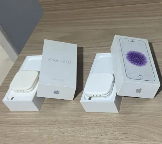 Caixas iPhone 6 e iPhone 6S