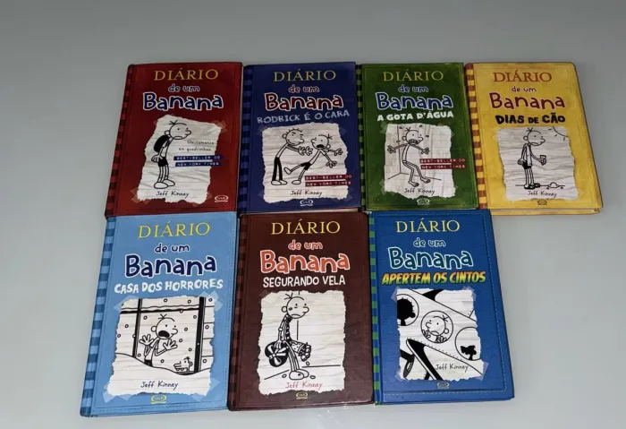 Vendo livros Diário de um banana: 1, 2, 3, 4, 6, 7 e 12