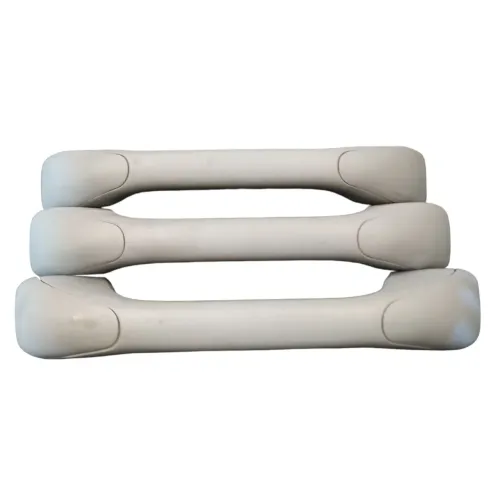 Kit Alça Teto Sandero Logan 2008 A 2012 Branco