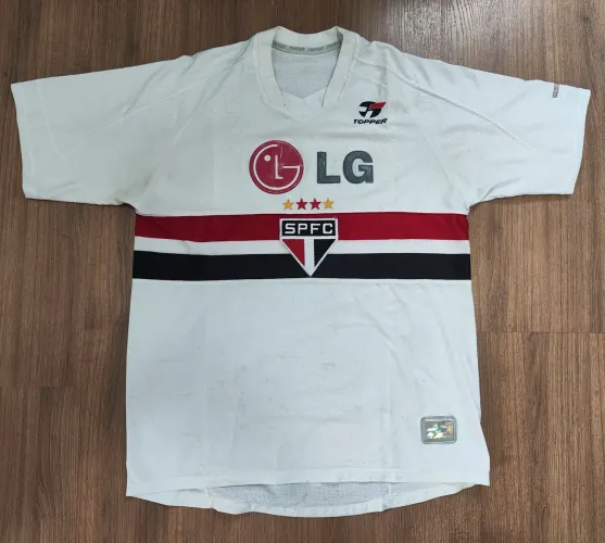 Camisa São Paulo F. C. - Tam. G - Ano 2003 - Original