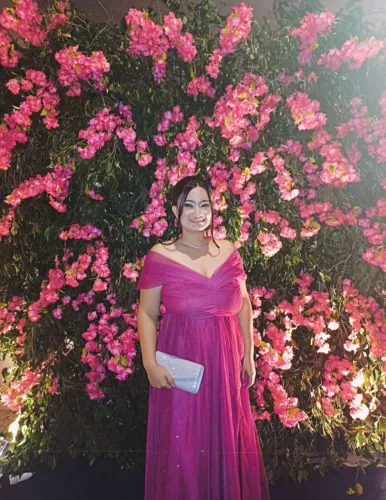 ? VESTIDO DE FESTA LONGO | FÚCSIA VIBRANTE ?