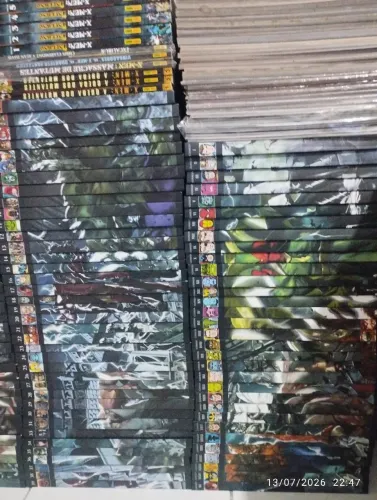 HQ quadrinhos Marvel DC Tex encadernado capa dura coleção
