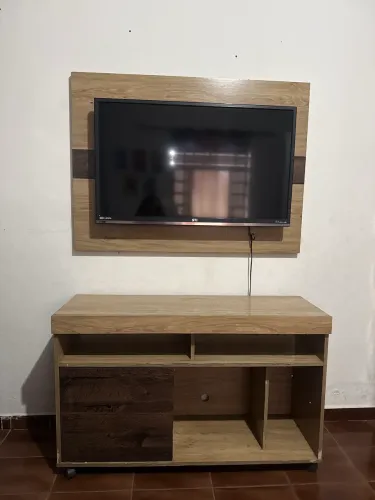TV + Rack e painel 