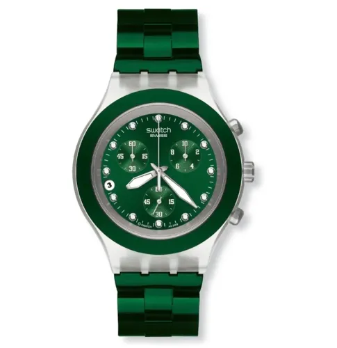 Relógio Swatch Full Blooded Verde original