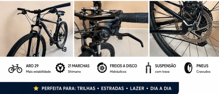 Bicicleta Cannondale Trail 7-aro 29