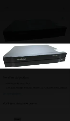 DVR Intelbras MHDX 1104 de 4 canais
