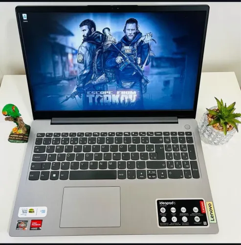 Notebook Lenovo   RYzen 7 5700U   Placa de vídeo AMD Radeon  2 giga  Memória ram  8  GIGA 