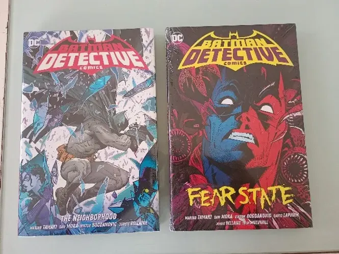 Batman Detective Comics por Mariko Tamaki 4 Volumes Importados Capa Dura