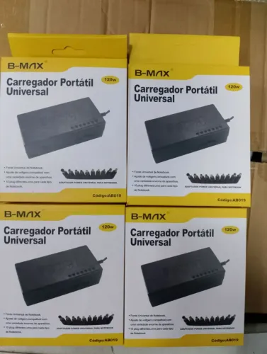 Carregador universal notebook 45 reais 