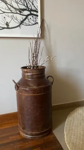 Latão de Leite Antigo 50L
