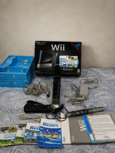 Nitendo wii sports (Na caixa) - Black edition