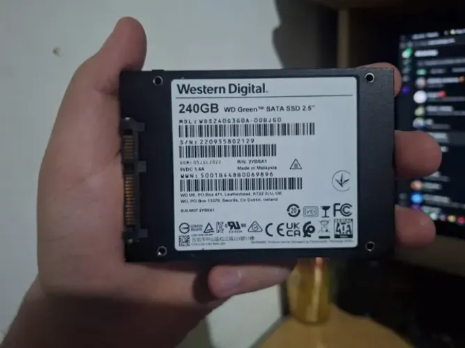 ssd sata wd green 240gb