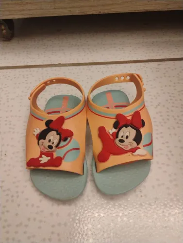 Sandália infantil Ipanema Minnie - tamanho 19