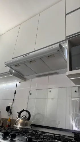 Depurador de ar Electrolux branco 80cm pouco usado