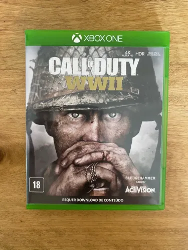Jogo Call Of Duty WWII WW2 Xbox One Mídia Física
