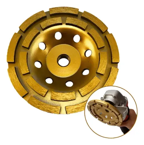 Rebolo disco Diamantado segmentado 115mm Fertak