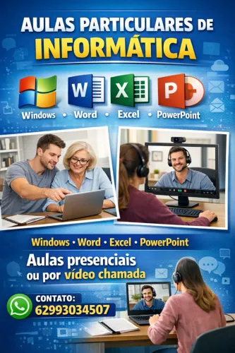 Aprenda Informática do Zero - Aulas Particulares
