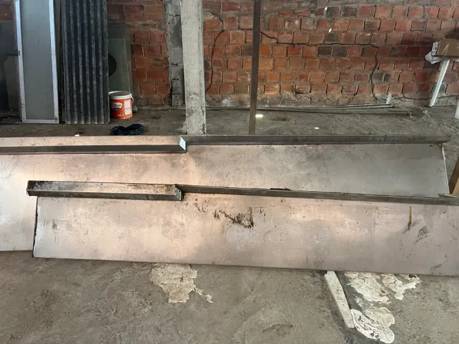 1 bacada de inox