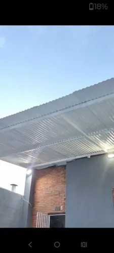 Telhado Completo com estrutura