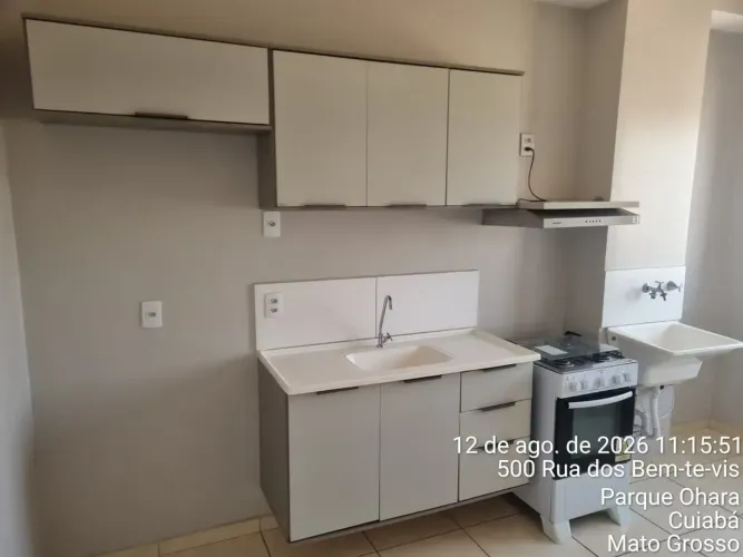 apartamento para alugar com 2 quartos e armários planejados no coxipo