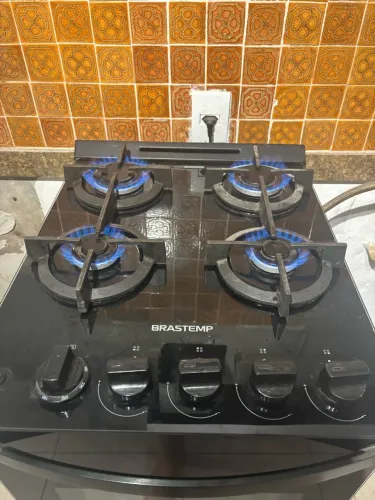 Fogão Brastemp Mesa de Vidro 4 bocas