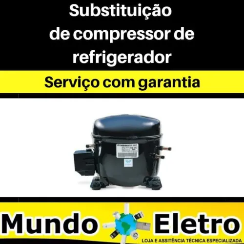 Conserto de Geladeira - Manutenção - Técnico em Refrigeração