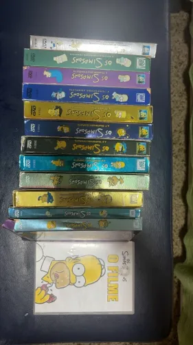 BOX DVD SIMPSONS TEMPORADAS COMPLETAS ORIGINAIS