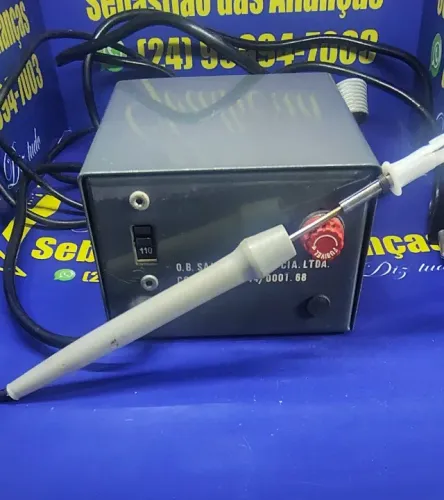 Máquina de Solda Analógica 110 e 220 Volts, temperatura máxima 7 Funcionando