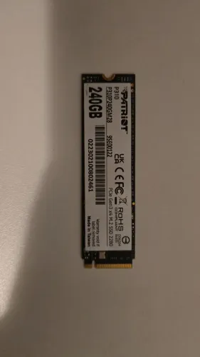 SSD - Patrior 240GB
