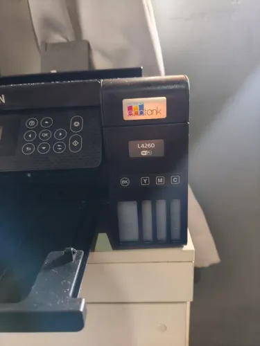 Impressora Epson EcoTank L4260 Wi-Fi Duplex - Impecável + Tanques Cheios + Tinta Reserva