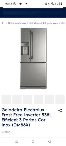 Refrigerador Electrolux Home Pro