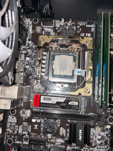 Kit placa mãe + processador e memórias ddr4