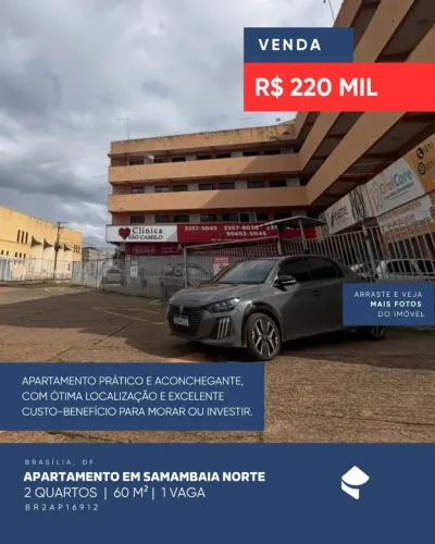 Apartamento em Samambaia norte