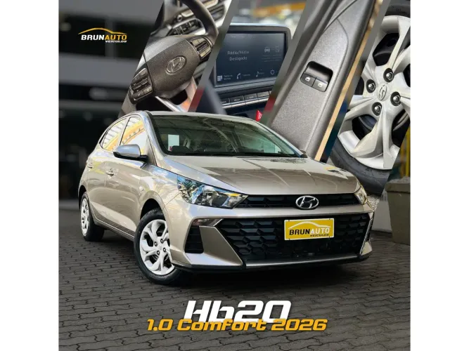 Hyundai HB20 Comfort 1.0 Flex 12V Mec. 2026