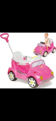 FUSCA INFANTIL ROSA