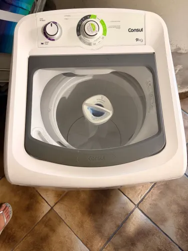 Máquina de lavar cônsul 9kg