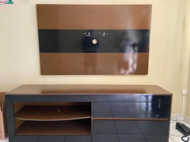 Rack + painel para sala