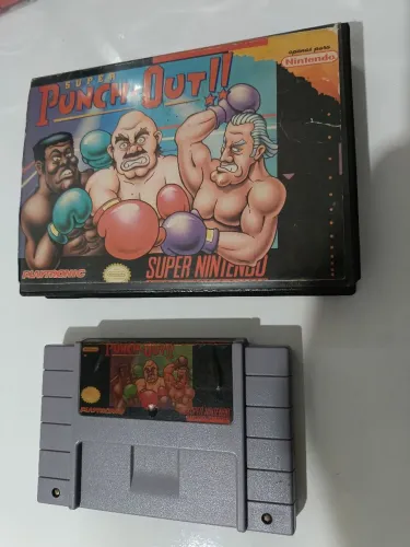 Super punch out jogo super Nintendo playtronic