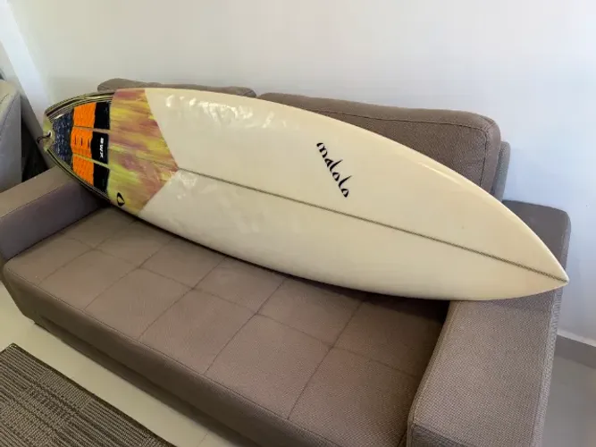 Prancha de Surf 6'2" Malolo 35L "Peixe Dourado" - Bom estado
