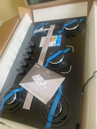 Cooktop 5 bocas Itatiaia Bivolt 127V/220V - NOVO na caixa