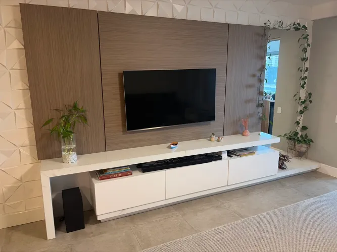 Móvel Sala e Painel Bomtempo