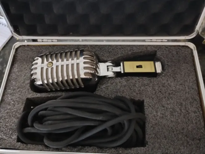 Microfone condensador shure 55sh