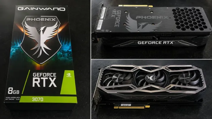 RTX 3070 8GB Gainward Phoenix + Caixa Original