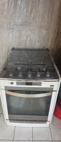 Fogão 4 bocas forno embutir 